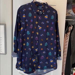 NWT Polo Ralph Lauren Rugby Button Shirt